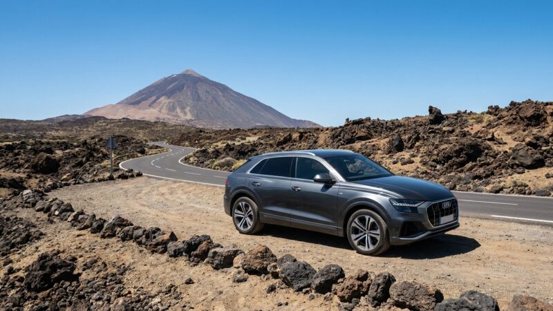Audi Q8 á Tenerife: heiðarleg akstursumsögn