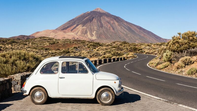 Fiat 500 á Tenerife: umsögn úr fyrstu hendi