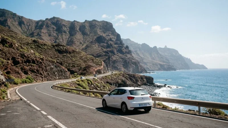 Leigðu bíl á Tenerife án innborgunar eða kreditkorts