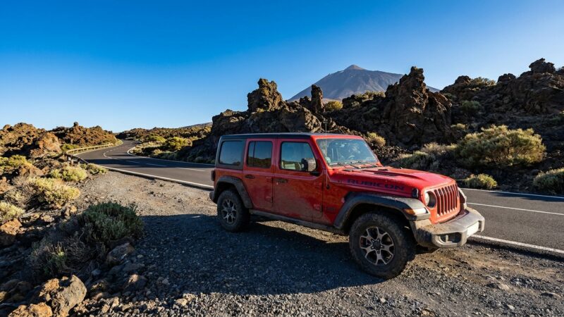 Jeep Wrangler Rubicon á Tenerife: akstursumsögn