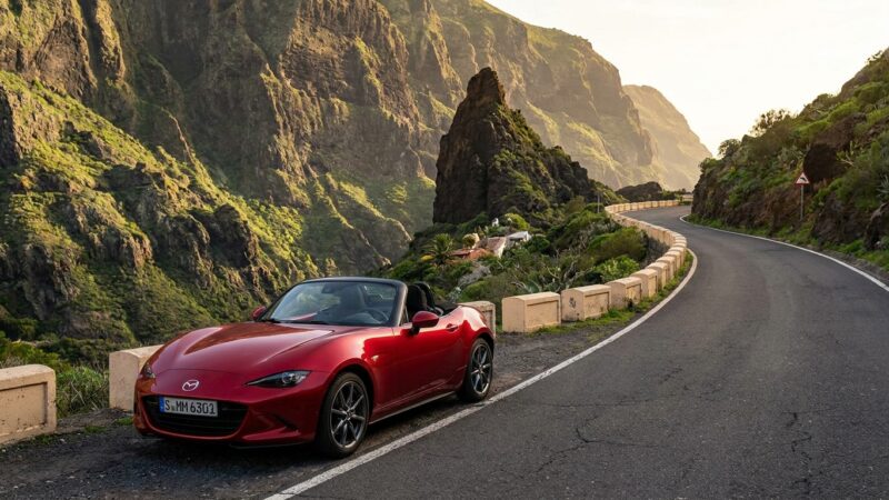 Mazda MX-5 Cabrio 2.0 á Tenerife: akstursumsögn