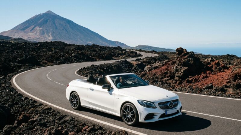 Mercedes-AMG C-Class Cabrio á Tenerife: umsögn