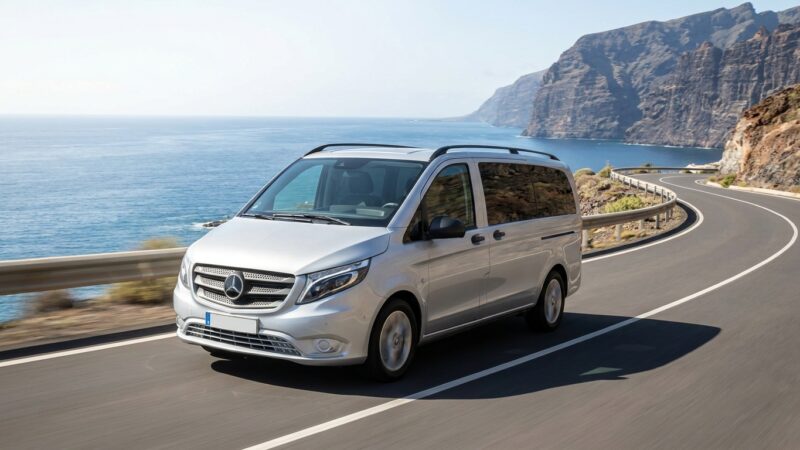 Mercedes-Benz Vito á Tenerife: akstursumsögn