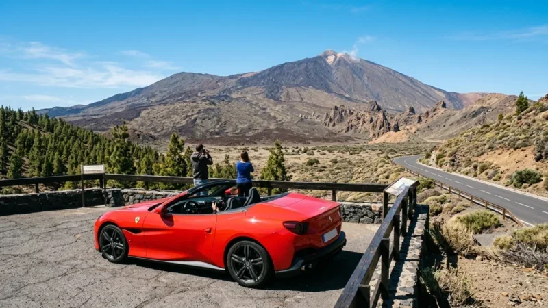 Ferrari-leiga á Tenerife: kostnaður og dagurinn 2026