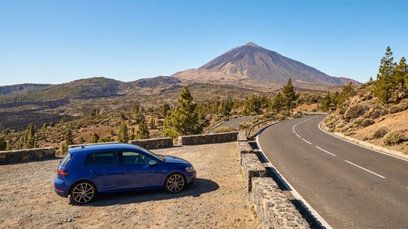 Volkswagen Golf R á Tenerife: akstursumsögn