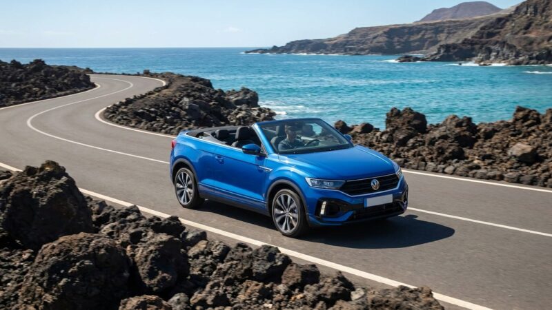 VW T-Roc Cabrio á Tenerife: aksturspróf á vegum