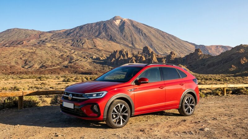 Volkswagen Taigo á Tenerife: raunverulegir vegir